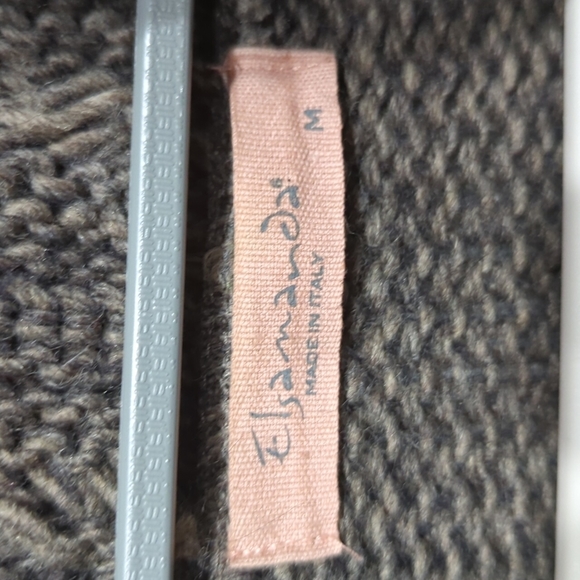 Anthropologie Elsamanda Italian Alpaca Wool Blend Waterfall Open Cardigan Medium - Picture 2 of 5